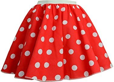 Mums EssentailsMums Essentails Childrens Polka Dot Skirt Rock n Roll 50's/ 60's Style 16 12'' Length