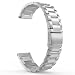 Produktbild MoKo Motorola Moto 360 (2. Generation) 42mm Herren Smart Watch Armband - Edelstahl Metall Uhr Armband Ersatz Watch Strap Uhrenarmband für Gear S2 Classic SM-R732 / SM-R735 / Motorola Moto 360 (2.Gen.) 42mm Herren 2015, Silber
