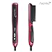 Hair Straightener Straightening Brush 3.0 From Asavea #1Rating Safest Ceramic Fastest Heating Detangling Styling Anti-scald Patented Design,Backed By FCC, Gift Packaging,Get Great Styler at Home!
