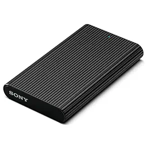 Sony SL-EG5 480GB TypeC USB 3.1 External Solid State Drive (Black)