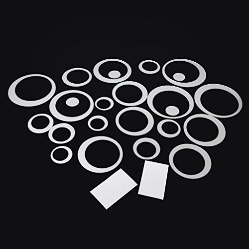 24 Stück Circle Spiegel Style abnehmbar Decal Kunst Wandbild Wand Aufkleber Haus Dekor - 9