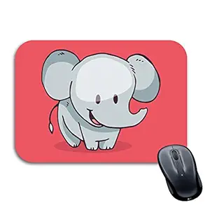 Tinywalk Animal Spiral mousepads Waterproof Foldable Mouse Pad with Nonslip Base for Laptop & Desktop Mouse Landscape (7.5X9) inch