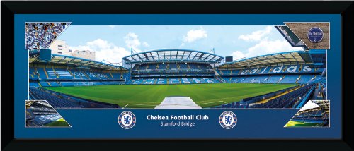 GB eye 30 x 12-inch Chelsea Stamford Bridge Framed Photograph, Assorted