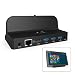 Produktbild GOOQ Microsoft Surface Pro3/Pro4 Huebe Ladenstation, 4-Anschlüsse USB 3.0 Ladestation Tischplatte intelligente Station für Microsoft Surface Pro3/Pro4 (Ein Microsoft Surface + Ein USB-3.0-Kabel + Ein Pro3 Pro 4 Ladekabel + Ein Pro3 Pro 4 Zwischenstecker)