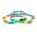 Produktbild Goolsky YA ZHI QI 868-163 166PCS Twister Tracks Flexible Montage Neon Glow in der Dunkelheit mit Bridge Crossroad Track Race Car für Kinder