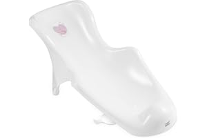 Hylat Baby Badewanneneinsatz Baby - wertvolle Badehilfe für Säuglinge und Babys von Geburt bis ca. 6 Monate, Farbe:weiß, Motiv:Hug me, Marke:Hylat Baby