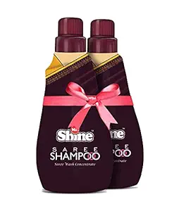 Mr.Shine SAREE SHAMPOO 500g SAREE WASHING SHAMPOO (PACK OF 2)