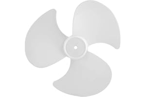 ‎NIKOU Nikou 2 Stück 12 Zoll Lüfterflügel, 3 Blätter Kunststoff Ventilator Tischfanner Lüfterflügel Standventilatoren Tischventilator Ersatz Zubehör Elektrisches Lüfterzubehör