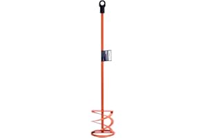 CTOPOGO Farb- und Mörtelmischer | 40CM Länge 8CM Durchmesser Compound,Versiegelung,Fugenmasse,Dünnschicht,Gips,Schlamm,Zementmischer Rührpaddel -Professionelle Farbmischerbefestigung (Stil 02)