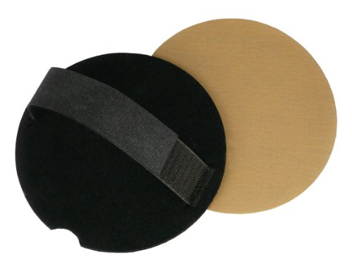 Handschleifteller mit verstellbarer Handschlaufe für Klett-Schleifscheiben Ø 125mm – Schleifteller Stützteller zum Handschliff – DFS - 2