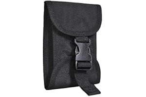 Namvo 2KG Scuba Diving Weight Pocket Divers Weights Pouch Bag with Quick Release Buckle (Black)