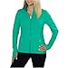 Produktbild Giacca da Donna a Zip intera (Piccola, Verde mare)