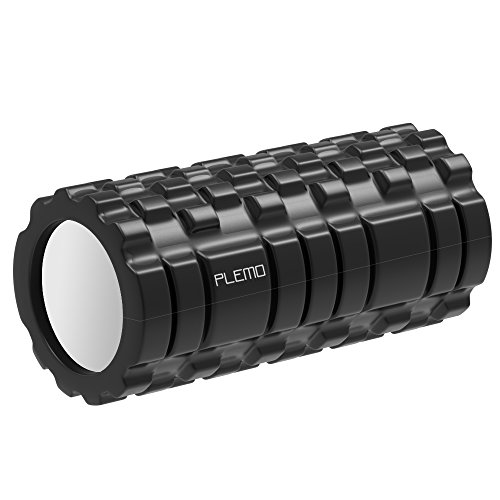 Preisvergleich Produktbild Plemo Faszienrolle, Massagerolle - Fitnessrolle zur Tiefengewebsmassage und Faszientherapie - Physiotherapie / Training / Stretching und Gymnastik