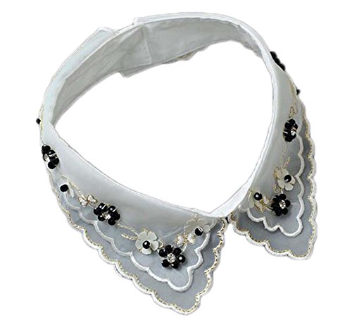 East Majik Femmes Filles Faux Col Collier détachables Amovible col de Chemise