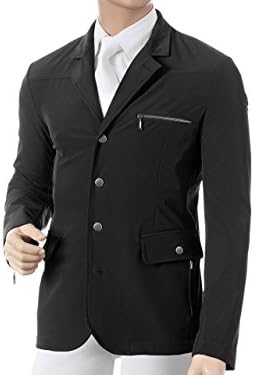 Tattini Man Stretch Softshell Shoeller Show Zipped (black, 46 (uk 38))