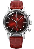 Undone Herren Uhr Chronograph Quarz Hybrid Mechanische Edelstahl Leder Mystique Mars
