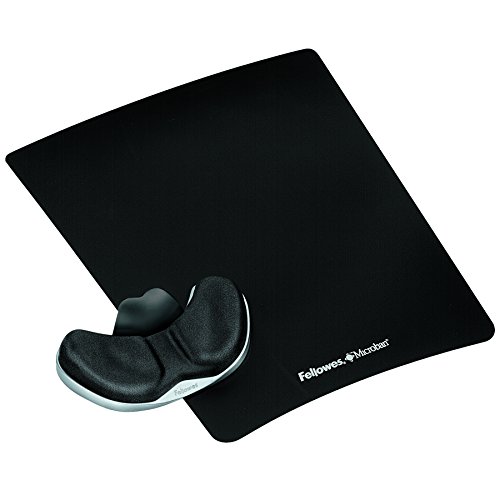 Fellowes Health-V Stoff Handballenauflage schwarz