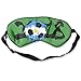 Produktbild 2018 Flag Of Argentina Soccer Ball Silk Sleeping Eye Mask Lightweight And Comfortable Eyeshade With Adjustable Strap