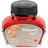 Pelican 4001 Fountain Pen Bottle Ink Red 30ml
