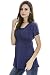 Bearsland Women's Breastfeeding and Nursing Summer Top Blue UK Size 12-14