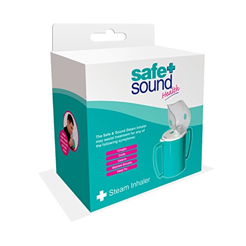 Safe and Sound Manual Steam Inhaler Cup with Flexible Nasal Attachment