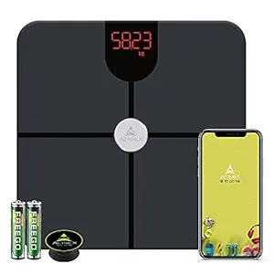 ActiveX (Australia) Ivy Plus, Bluetooth Digital Bathroom BMI Scale Measures Weight And BMI, With Free ActiveX App and Pop Mobile Holder [This is Not A Body Fat Scale]
