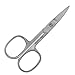 Nail Scissors For Lefties - Curved Cutting - 3.75" Long - Stainless Steel