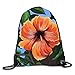Produktbild WYICPLO Fashion Drawstring Gym Watercolor Print Drawstring Backpack Travel Rucksack Shoulder Bags Fashion Gym Bag