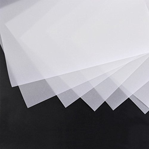 100 Blatt Transparentpapier klar DIN A4 weiß bedruckbar - 4