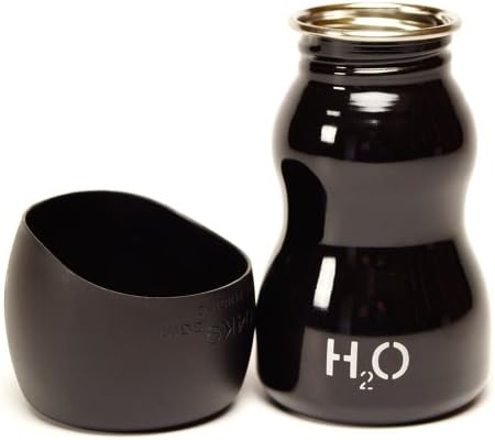 H2O4K9 Dog Drinking Bottle, Jet Black