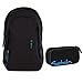 Produktbild Satch SLEEK Black Bounce 2er Set Schulrucksack + Schlamperbox