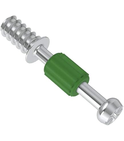 20 stuks excentrische meubelverbinders, 15 mm x 12 mm