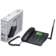 FOR Dual SIM F1+ GSM Fixed Wireless Corded & Cordless Landline Phone (Black)