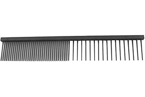 GROOM PROFESSIONAL Blk Anti Static Comb 20cm