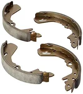 UNO MINDA BS0001K Brake Shoes Rear for (KBX Type) Maruti Esteem O/M & N/MM&M MAXXIMO/TATA ACE/Magic/Indigo/Marina (Set of 4)