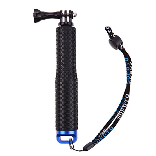 O RLY Selfie Bastone Monopiede Selfie Stick Retrattile Lega di Alluminio Impermeabile per Gopro 3 4 5 6 SJCAM CamPark/AKASO/APEMAN action cam accessori