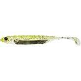 Fish Arrow Flash-J Shad SW 4" (5 adet/paket) #102 Chartreuse/Silver Olta