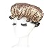 Quality Thickening Shower Cap Double Layers Waterproof Bath Cap Dot, Coffee RS.1527.00