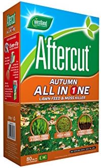 AftercutAutumn All-in-One Lawn Feed and Moss Killer, 80 sq m, 2.8 kg
