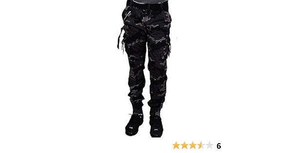 Cotton Army Fauji Shirt (Black 