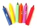 Bath Foam Alphabet Letters & Bath Crayons Set Includes 65 Lowercase Letters In Handy Net Storage Bag & 6 Colourful Skin Safe Bath Crayons Educational & Fun!