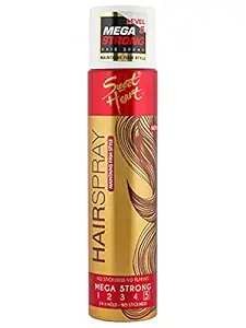 Sweet Heart Mega Strong Hair Spray, 250ml