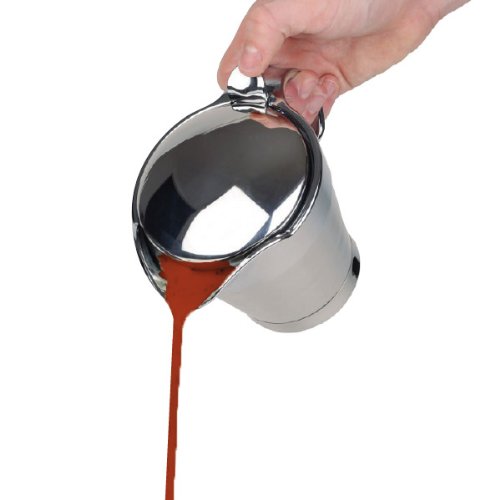 Hochwertige Edelstahl Thermo-Sauciere, 0,4 l Füllmenge, poliert - 4