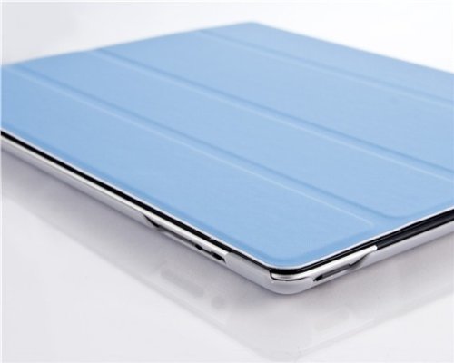 iPad 4 Hülle - VEO Ultra Dünnes Smart Cover mit Stand & Schlaf-Funktion für iPad 4. (Mit Retina), 3 & 2, BLAU