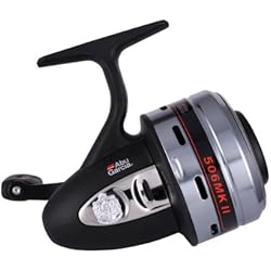 Abu Garcia 506 MKII Cardinal - Carrete de pesca, color negro y plateado