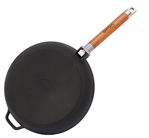 Bratpfanne aus Gusseisen Ø 26 cm mit abnehmbarem Griff 0126 - 4