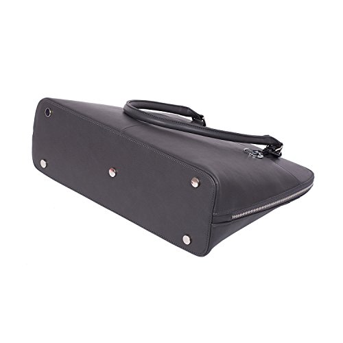 SOCHA Designer Tasche für Notebook 35,5-39,6 cm (14-15,6 Zoll) couture taupe gris - 5