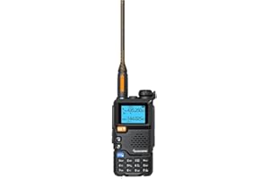 PQIQP Quansheng UV-5R Plus VHF UHF Dual-Band Ham 5W Portable Two-Way Radio Walkie Talkie FM NOAA Quansheng UV 5R … (1PC)