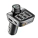 Produktbild LEP Bluetooth 5.0 FM Transmitter - Kabelloser Autoradio-Audio-Adapter, MP3-Player-Freisprecheinrichtung, Geeignet für alle 12 V / 24 V-Fahrzeuge