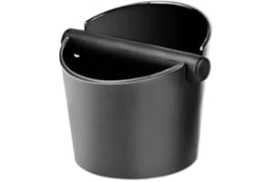 ITALPARTS Recipiente Fondi Caffè Knock Box (Medium) Battifondi Caffè Cassetto Fondi Caffè ContenitoreBattifiltro Caffè